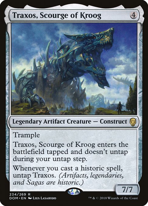 Traxos, Scourge of Kroog from Dominaria