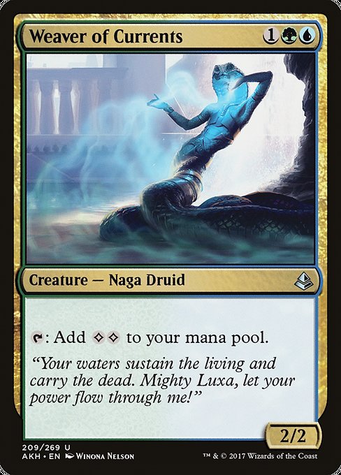 Weaver of Currents highlighted card art