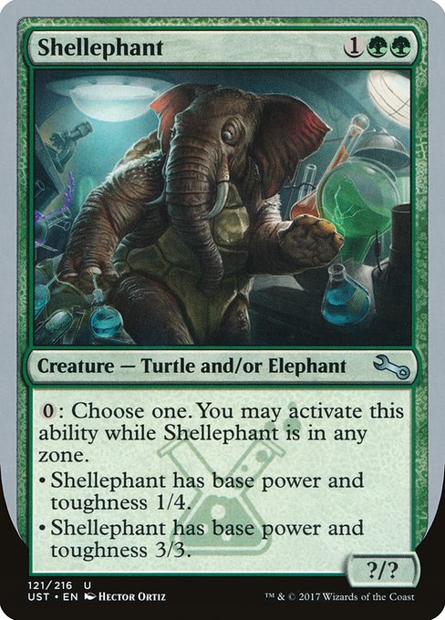 Shellephant highlighted card art
