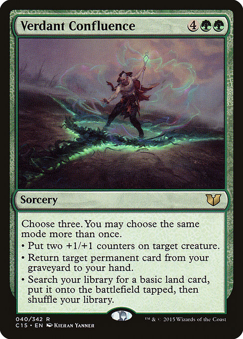 Verdant Confluence from Commander 2015