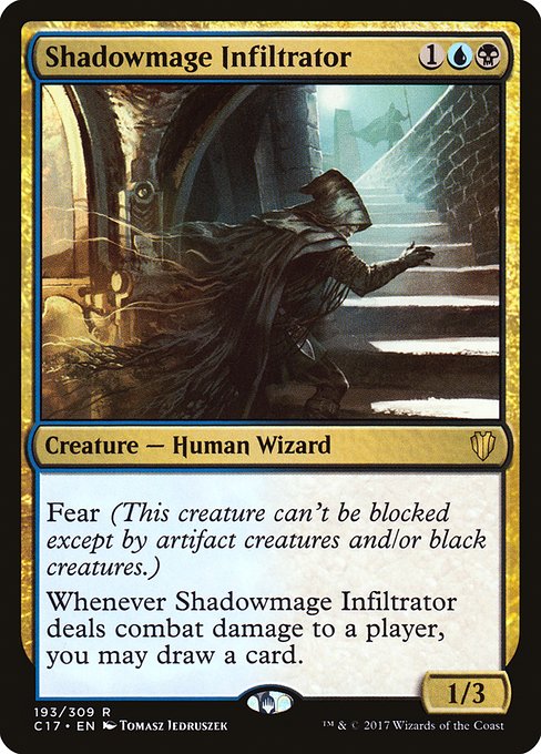 Shadowmage Infiltrator from Commander 2017
