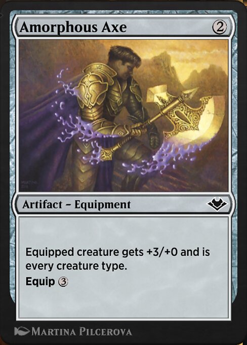 Amorphous Axe highlighted card art