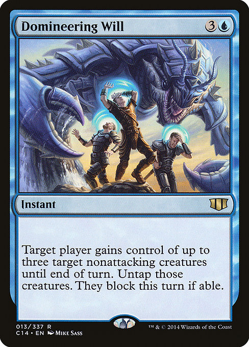 Domineering Will from Commander 2014