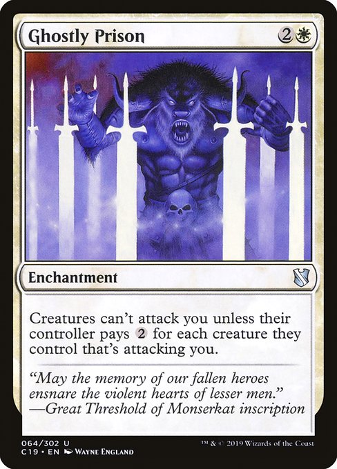 Ghostly Prison from Commander 2019