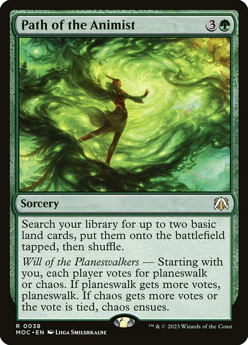 Path of the Animist from March of the Machine Commander