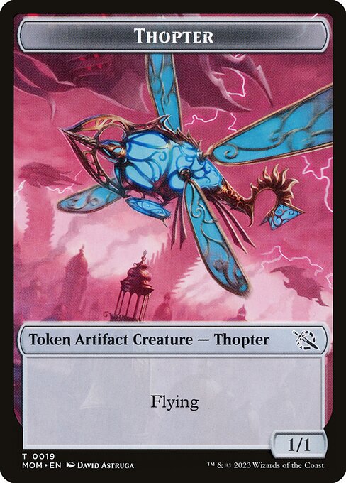 Thopter from March of the Machine Tokens