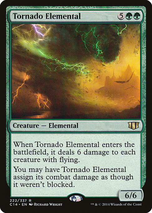 Tornado Elemental from Commander 2014