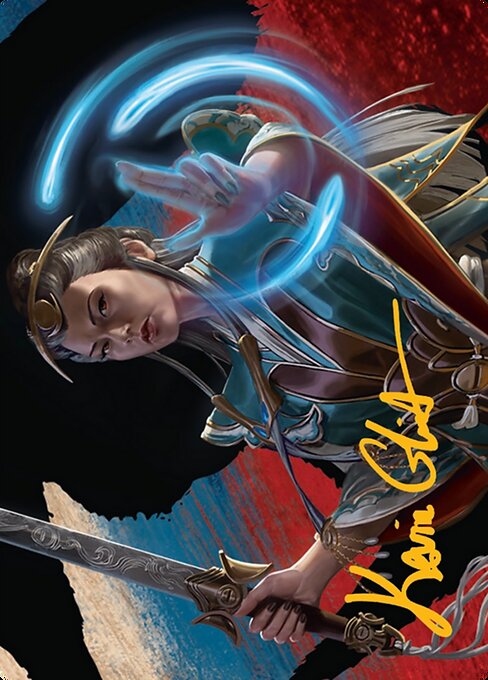 Narset, Jeskai Waymaster // Narset, Jeskai Waymaster from Tarkir: Dragonstorm Art Series