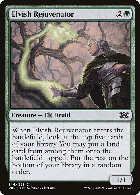 Elvish Rejuvenator from Double Masters 2022