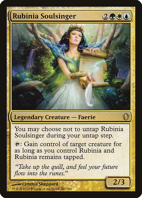 Rubinia Soulsinger from Commander 2013