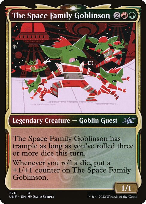 The Space Family Goblinson from Unfinity