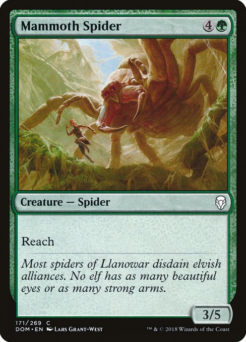 Mammoth Spider from Dominaria