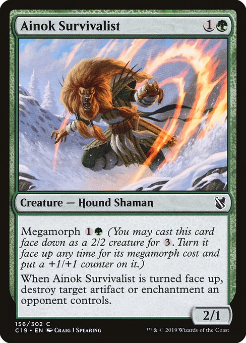 Ainok Survivalist from Commander 2019