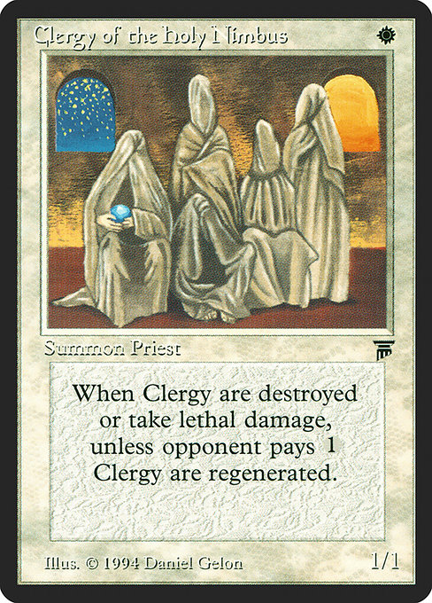 Clergy of the Holy Nimbus highlighted card art