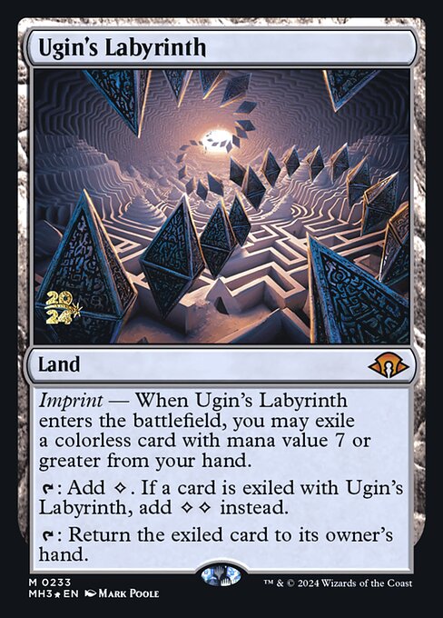 Ugin's Labyrinth from Modern Horizons 3 Promos