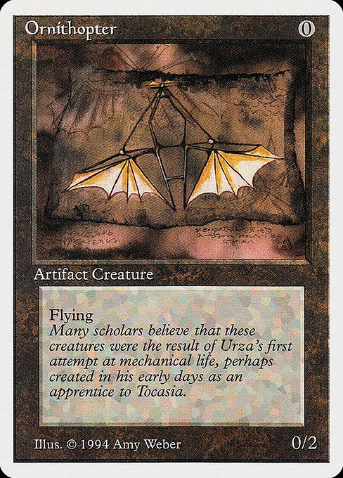 Ornithopter from Summer Magic / Edgar