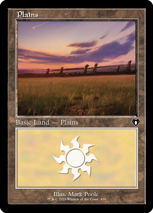 Plains from Commander Masters