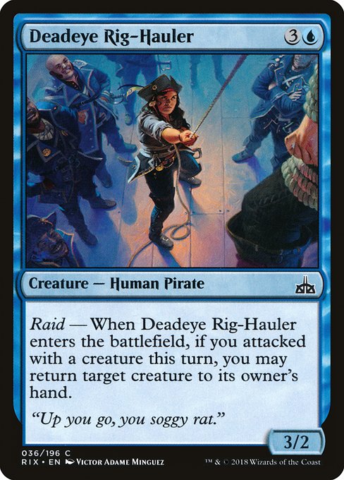 Deadeye Rig-Hauler highlighted card art