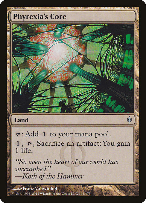 Phyrexia's Core from New Phyrexia