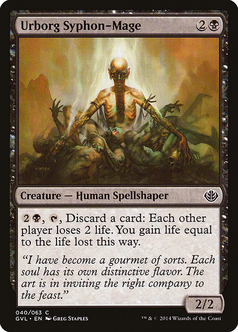 Urborg Syphon-Mage from Duel Decks Anthology: Garruk vs. Liliana