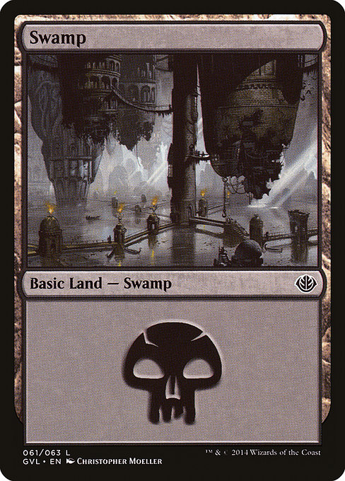 Swamp from Duel Decks Anthology: Garruk vs. Liliana