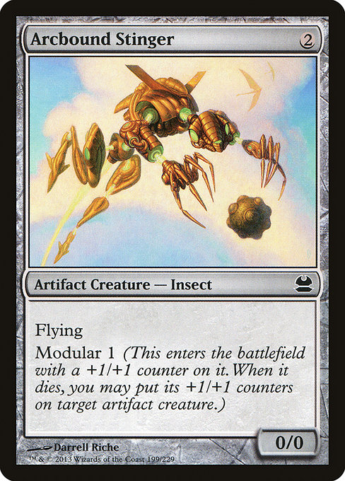 Arcbound Stinger highlighted card art