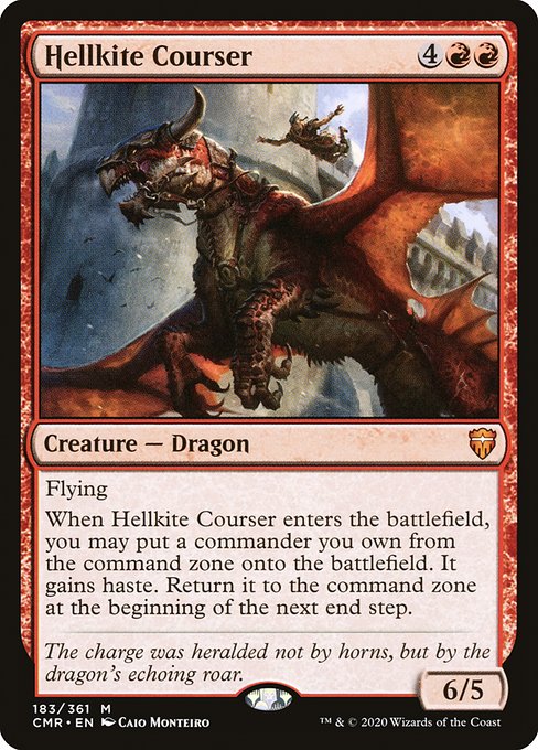 Hellkite Courser from Commander Legends
