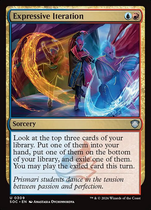 Expressive Iteration from Secrets of Strixhaven Commander