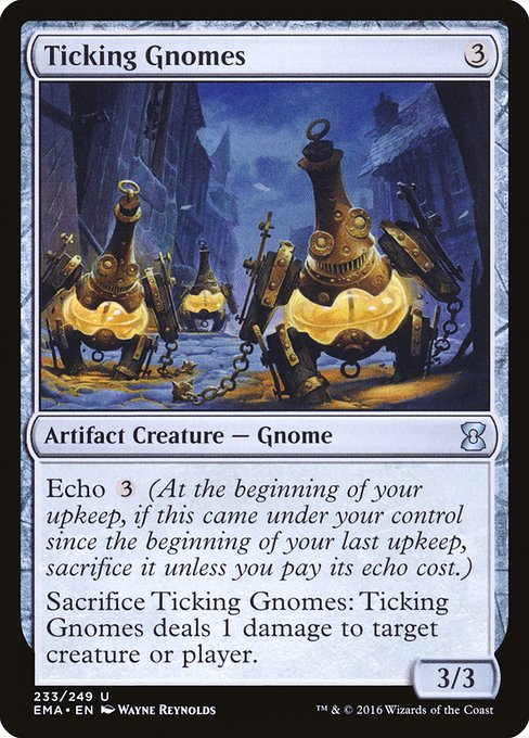 Ticking Gnomes highlighted card art