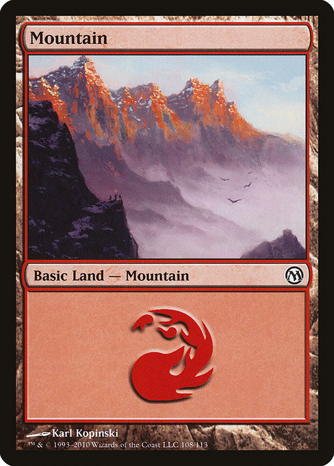 Mountain from Duels of the Planeswalkers