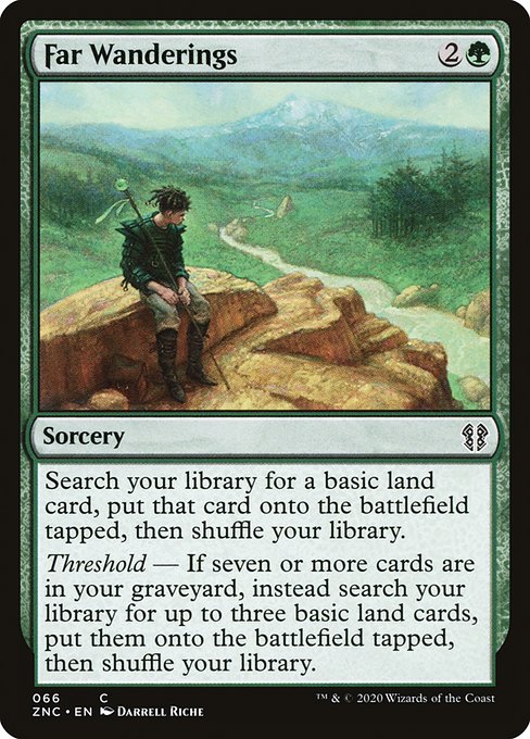 Far Wanderings from Zendikar Rising Commander
