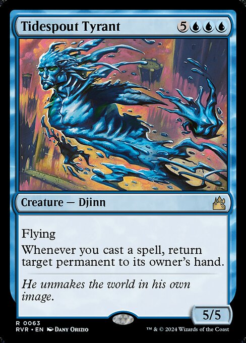 Tidespout Tyrant from Ravnica Remastered