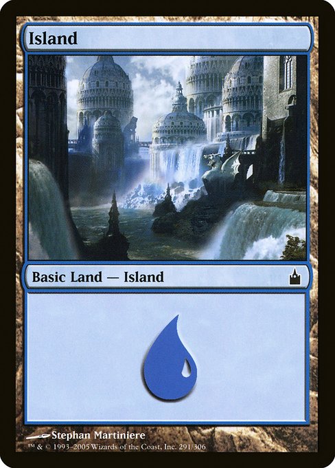 Island from Ravnica: City of Guilds