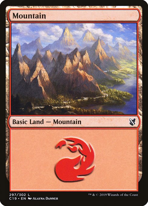 Mountain from Commander 2019