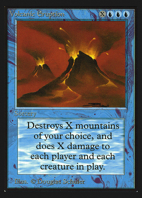 Volcanic Eruption from Intl. Collectors' Edition