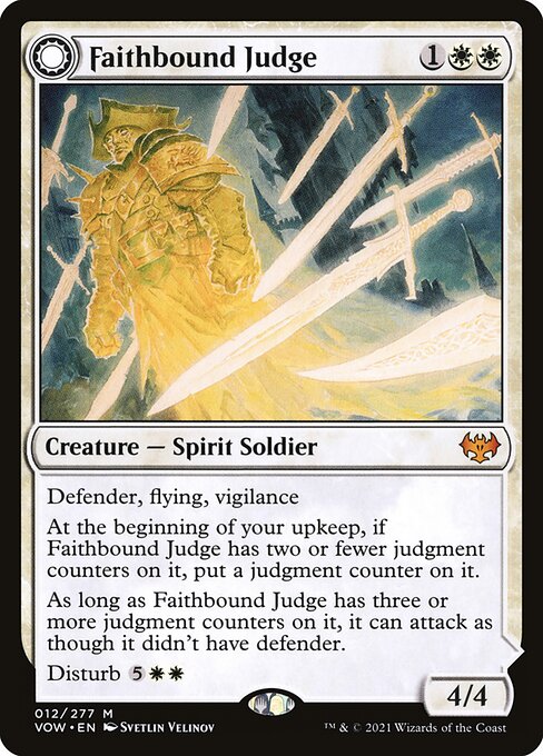 Faithbound Judge // Sinner's Judgment from Innistrad: Crimson Vow