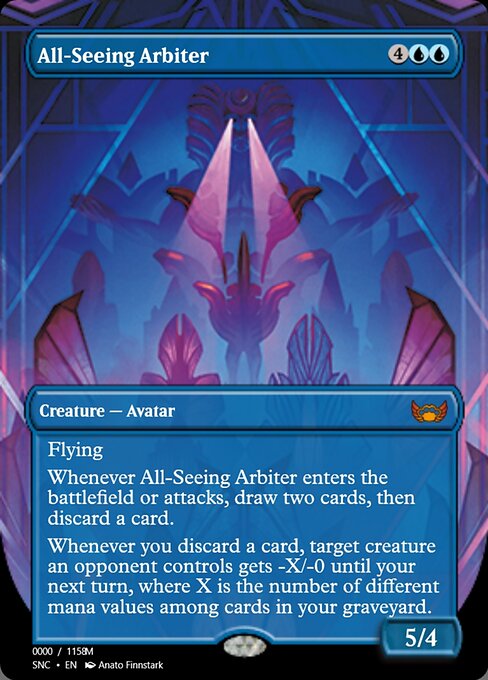 All-Seeing Arbiter highlighted card art