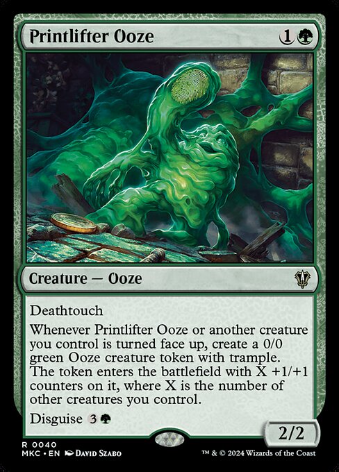 Printlifter Ooze highlighted card art