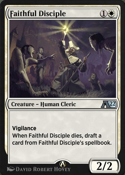 Faithful Disciple highlighted card art