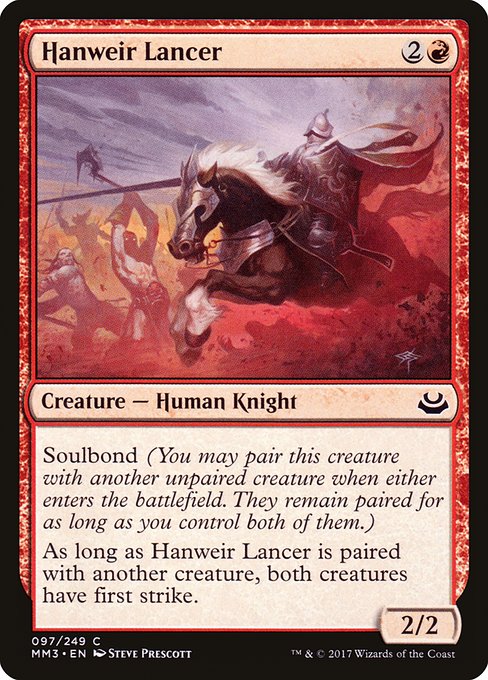 Hanweir Lancer from Modern Masters 2017