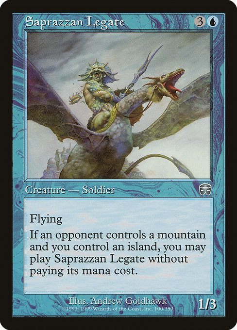 Saprazzan Legate highlighted card art
