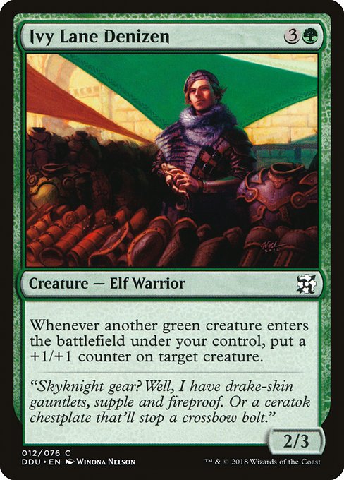 Ivy Lane Denizen from Duel Decks: Elves vs. Inventors