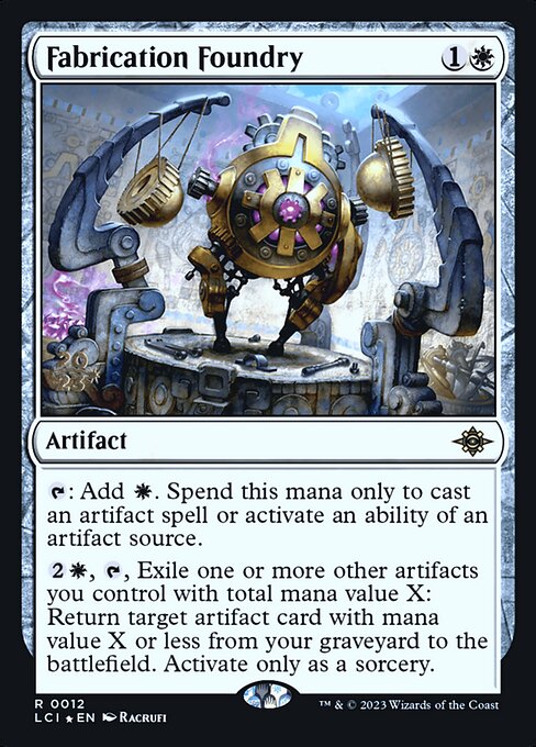 Fabrication Foundry from The Lost Caverns of Ixalan Promos