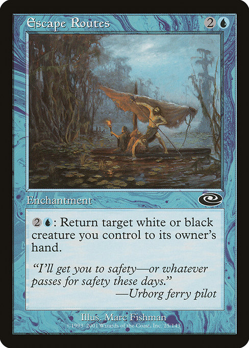Escape Routes highlighted card art