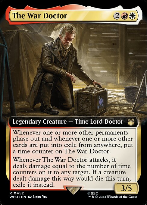 The War Doctor from Doctor Who