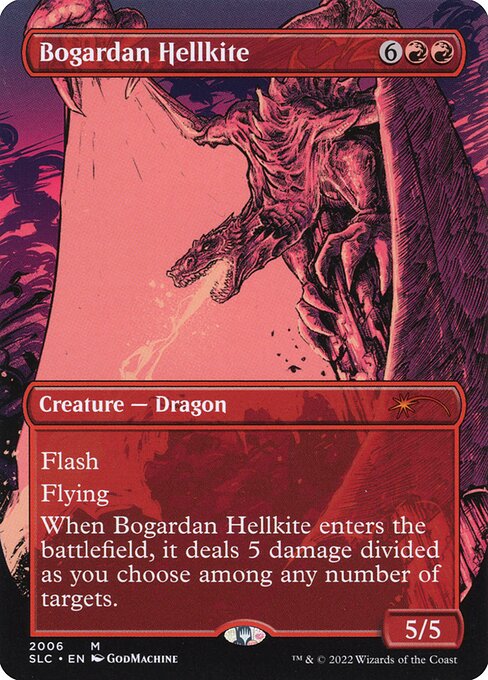 Bogardan Hellkite highlighted card art