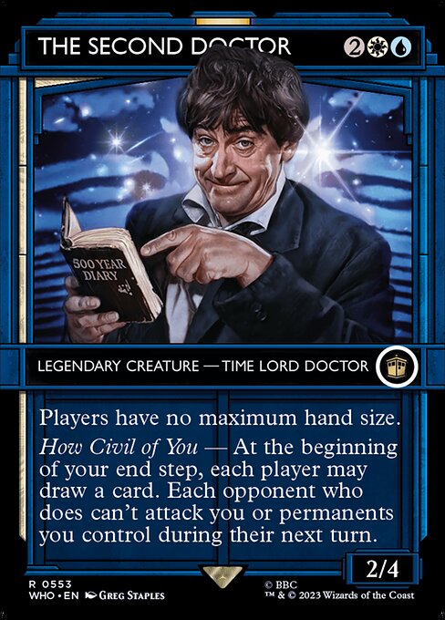 The Second Doctor from Doctor Who
