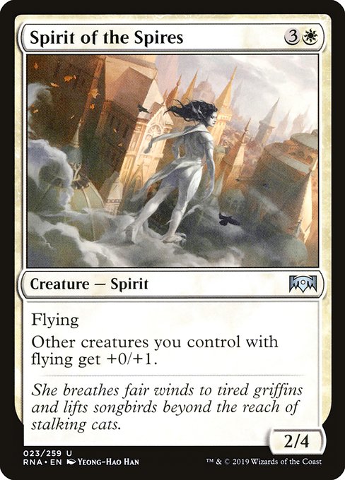 Spirit of the Spires highlighted card art