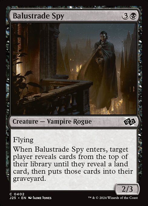 Balustrade Spy highlighted card art