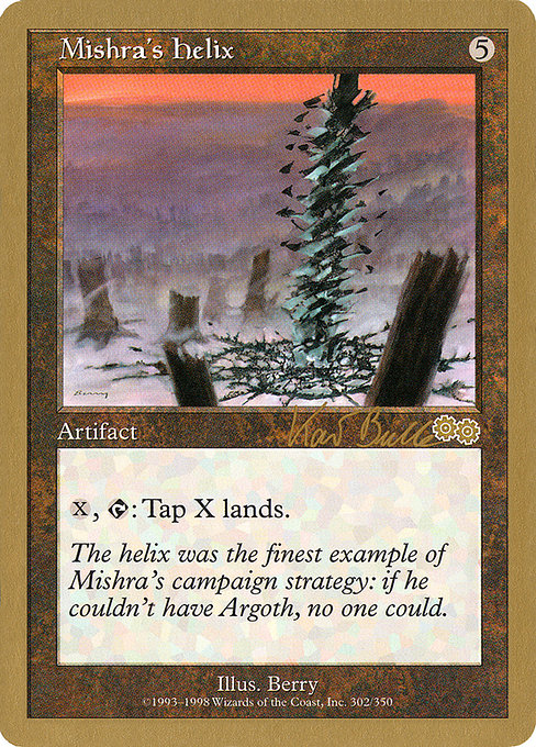 Mishra's Helix from World Championship Decks 1999